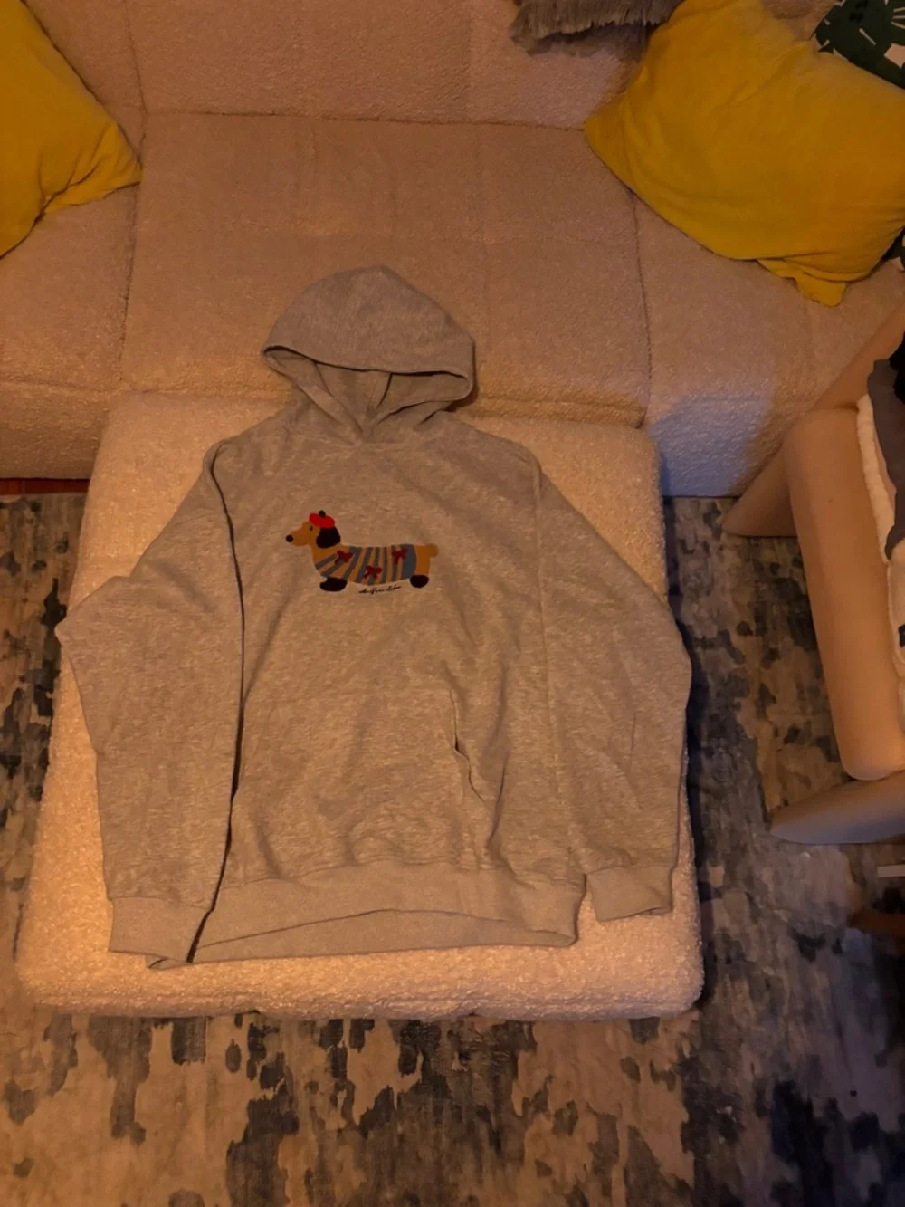 Aelfric Eden Cartoon Dachshund Hoodie - Picture 2 of 4